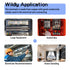 320 PCS 2.8/4.8/6.3 mm Quick Splicing Spade Connector Kit, with Insulating Sleeve for Car Audio Speaker Wiring