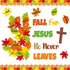 BeYumi 94Pcs Christian Bulletin Board Set, Fall for Jesus, Autumn Maple Leaves, Thanksgiving Decor