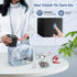 Ultrasonic Denture Cleaner, 43kHz for Jewelry, 200ml Portable Professional Cleaner