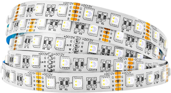 BTF-LIGHTING 5050 RGBW RGB+Warm White(2700K-3000K) 4 Colors in 1 LED Tape Light