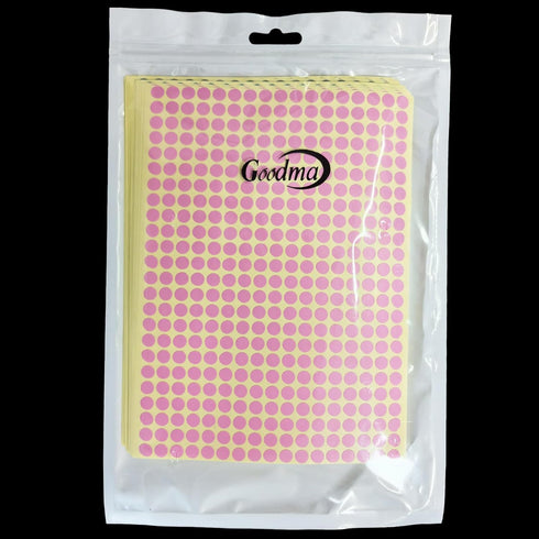 Sticky Color Coding Labels - Removable Small Circle Dot Stickers for Classroom Organization (0.24 Inch, 12 Colors)