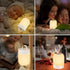 13 Dimmable Dimming, Small Kids Night Light, Color LED Lamp, Portable Stepless Color Changing Touch Nursery Lamp
