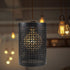 5.66 Inch Angoily Cylindrical Metal Lamp Shade Hollowed Out Design Protective Lamp Cover for Table and Floor Lamps