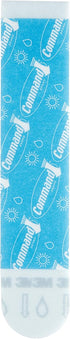 Command Water-Resistant Adhesive Refill Strips - Large (Pack of 12) for Bathroom Hooks & Shower Caddies