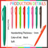Fulmoon 300 Pcs Black Ink Pens Bulk, 1.0 mm Medium Point Retractable Ballpoint Pens for School Office Supplies (Rainbow)