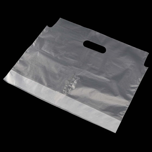 500 Pack 13 11 Inch 2 Packaging SEUNMUK Drinking Bag, Cup Plastic Drink Bags Portable Clear Drink Carrier with Handle