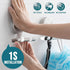 2 Pack 304 TAILI Powerful Suction Cup Razor Holder, Stainless Steel Bathroom Suction Hooks for Towel, Loofah, Bathrobe