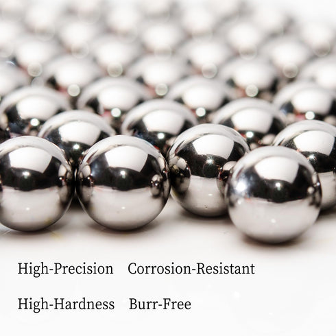 4" Inch One Large Diameter Hardened Chrome Solid Steel Bearing Balls, Vigorous Precision Balls