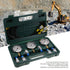 Hydraulic Pressure Test Kit with 6 Couplings, 3 Hoses and 3 Pressure Gauges 25/40/60Mpa for Excavator Machinery