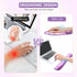 iLeadon 4in1 Mouse Pad Set - Large Gaming Desk Mat, Mouse Pad with Wrist Rest, Keyboard Wrist Rest, Coaster, Purple