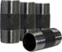 Everflow Supplies NPBL1230-4 Steel Nipple Pipe, 1/2" x 3" Black (Pack Of 4)