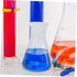 6pcs Graduated Laboratory Flask Set, 100ml Plastic Conical Erlenmeyer Flask for Chemistry Experiments