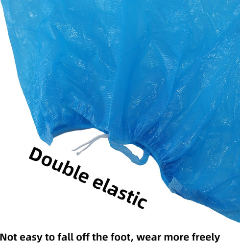X-Large Disposable Shoe Covers, Waterproof Dust Proof Boot Cover Protectors (100, 50 Pairs)