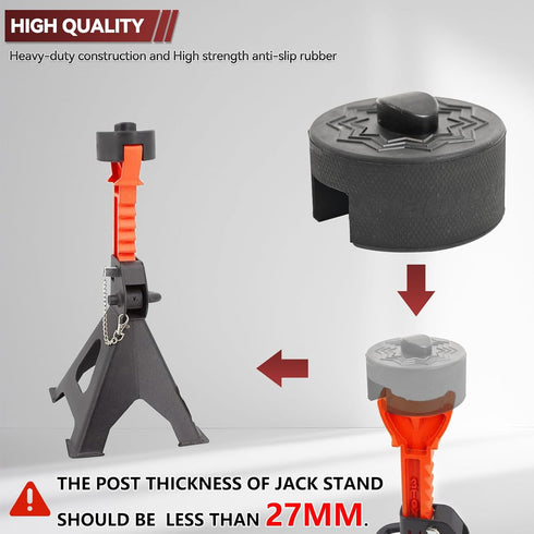 Jack Stand Rubber Pad for Porsche 911 964 993 996 991, Jack Stand Pad Adapter for Car Jacking and Repair Tool