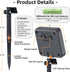 200 LED Solar String Lights for Outside, 82FT Waterproof Solar Powered String Lights with 8 Lighting Modes for Garden