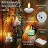 Dimmer, (6PCS-Charging Rechargeable Tea Lights with Remote Timer & USB Flickering Battery Operated Flameless Candles