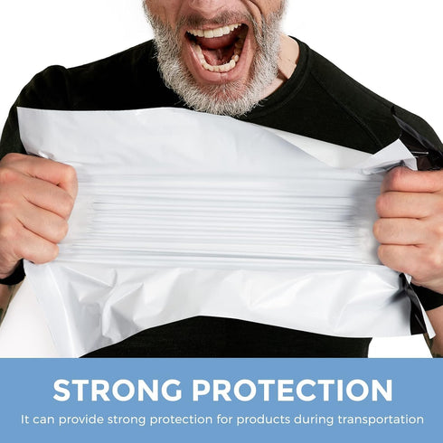 Metronic Poly Mailers 12x15.5, 100 Pcs Medium Shipping Bags for Clothing, Waterproof Mailers for Small Business