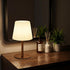 Heromind IP64 Waterproof Shower Table Lamp, Remote Control, RGB Color Changing + Neutral
