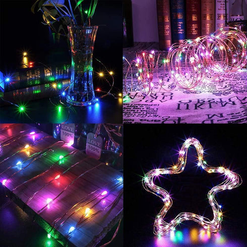 Waterproof,2 Pack 240LED 24M/80Ft 8 Lezonic Outdoor Solar Christmas Lights Total Garden Light Waterproof Modes Outdoor