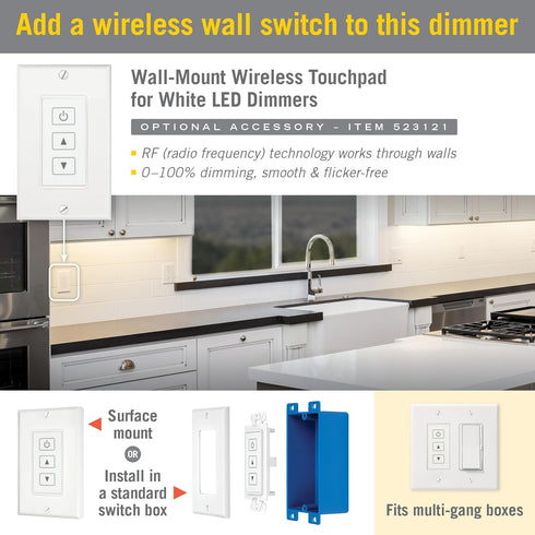 Dimmer Rotary Knob LED