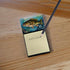 Caroline's Treasures Smallmouth Bass Sticky Note Holder Refillable Dispenser Self-Sticky Note Pads, Memo Pads Blank Desk Accessories