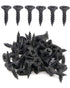 100pcs #6 x 5/8" Flat Head Phillips Drywall Screws, Fine Thread Sharp Point Wood Screw, Carbon Steel 1022A