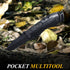 RoverTac Pocket Knife Tactical Folding Multi Tool Survival Camping Knife with Pliers, Can Opener, 9-Pack