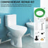 OSALADI Universal Toilet Tank to Bowl Repair Kit - Gasket Kit Inside Tank Toilet Repair Kit, Tank Sealing Replacement