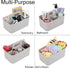Tiawudi Multipurpose Caddy Organizer, Stackable Plastic Desk Organizer for Office Supplies