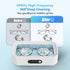 49KHz 3 Strap,Dentures,Retainers,Coins,Earring,650ML 304 Ultrasonic Jewelry Cleaner Machine: Ultrasonic Cleaner