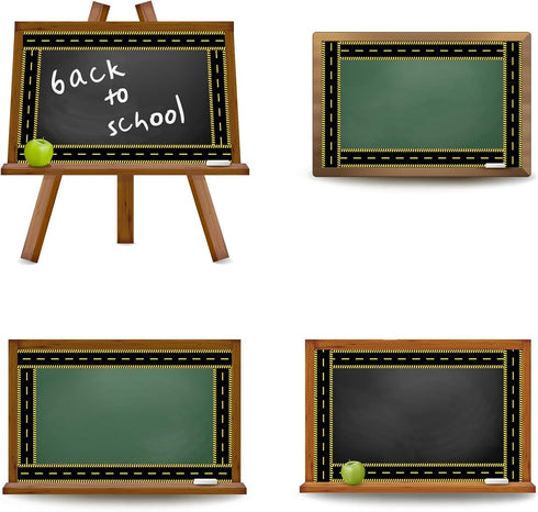 Whaline 32.8ft Construction Theme Bulletin Board Borders Black Yellow Stripe Die-Cut Rolled Trim for School Office Decor