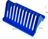 MUHWA Lab Electrophoretic Gel Glass Drying Rack Holder, Orange/Blue, Pack of 2