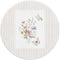 Qykwz Boho Floral Butterfly Mouse Pad, Preppy Wild Flower Botanical Neutral Striped Mousepad