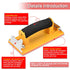 Hand Sander, Sandpaper Holder with Sponge Handle, 7 x 3.5 inch Manual Sanding Block for Polishing