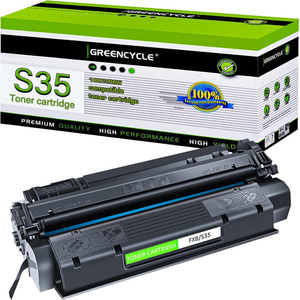 greencycle Compatible 7833a001aa S35 S-35 FX8 Toner Cartridge Replacement for Canon imageCLASS D320 D340 D383 510