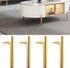 Autuwintor 7 inch Gold Furniture Legs, Set of 4 Heavy Duty Metal feet