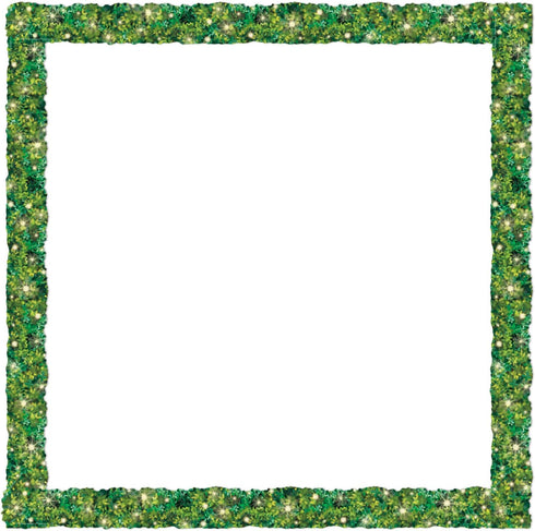 Eureka Curiosity Garden Twinkle Hedge Decorative Trim for Classroom, 2.25" Wide, 12 Strips, 37 Total Feet