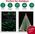 Decorations,300Lights 63.8ft(2pk 150L) LAMPHOME St. Patrick's Day Mini String Lights,Green st Patricks Day Tree