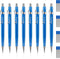 Outus 8 Pieces Mechanical Pencils, Metal Retractable, 0.7 mm for Writing, Drawing, Sketching (Blue)