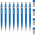 Outus 8 Pieces Mechanical Pencils, Metal Retractable, 0.7 mm for Writing, Drawing, Sketching (Blue)