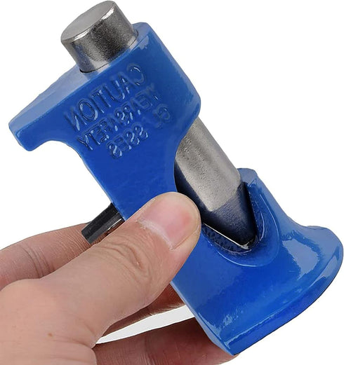 CNSPEED Hammer Hammer 16 4/0 Lug Crimper Tool, Solid Crimper for Battery and Welding Cables AWG TO Wire Gauge (Blue)
