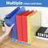 SUNEE 3 Ring Binder 1.5 Inch, Clear View PVC-Free Binder for School or Office Supplies, Blue
