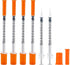 U-100 1/2ml 31ga Disposable Syringe and 31G x 6 mm (1/4’’) Needle, Lab Dispensing Supplies, 100Pack