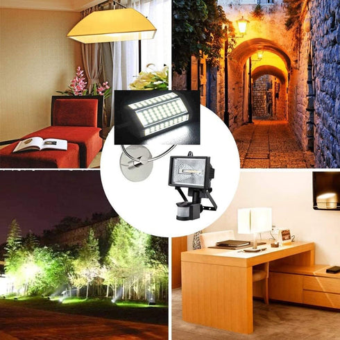 R7S 118mm LED Bulb 30W, J Type Double Ended Flood Light, 200W 300W Halogen T3 Replacement, 120V 3000 Lumen