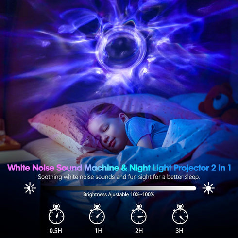 Robot Galaxy Lights Projector, APP Control Star Projector Nebula Light with Remote - Galaxy Star Night Light