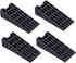 Door Stopper 4 Pack, Flexible Rubber Wedge Holder for DIY Furniture Levelers in Home, Office, School, and Factory
