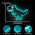SONGYUNEON Dimmable Powered(15.8*13.4") Dinosaur LED Neon Light Sign, Dinosaur Neon Signs for Boys Room Decor Dino