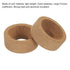 uxcell Lab Flask Support Cork Stand, 80mm Diameter Round Bottom Holder for 50ml-250ml Flasks, 4Pcs