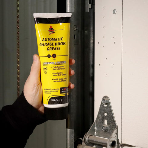 8oz AGS Company Garage Door Grease, Lubricant, Protect and Lubricate, Prevent Rust and Corrosion on Garage Doors, Stop