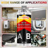 Metal Glue for High Strength Bonds, Weld Metal Repair Glue, Metal Epoxy for Steel, Cast Iron (40g*2)